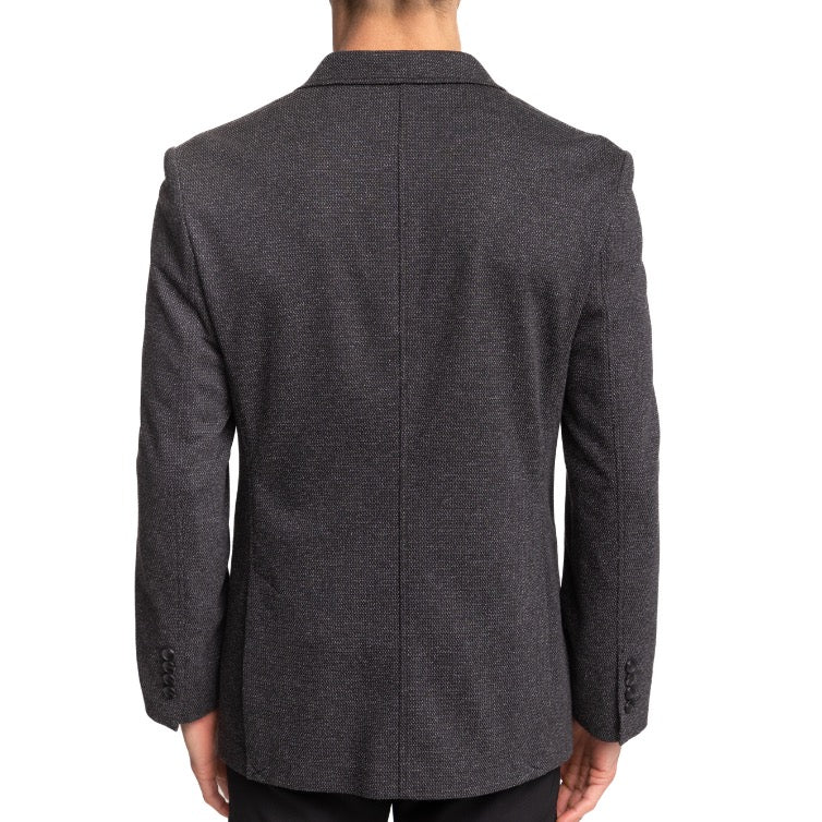 Basket Weave Knit Sport Coat